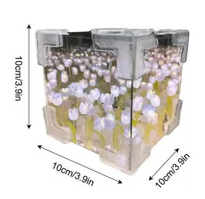 Cubo de Tulipanes Infinitos