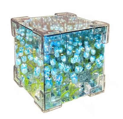 Cubo de Tulipanes Infinitos