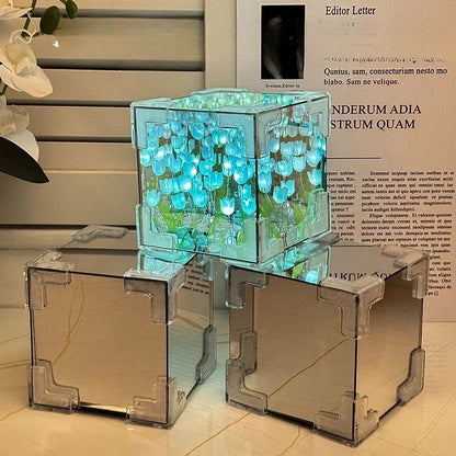 Cubo de Tulipanes Infinitos