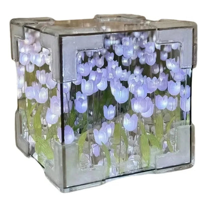 Cubo de Tulipanes Infinitos